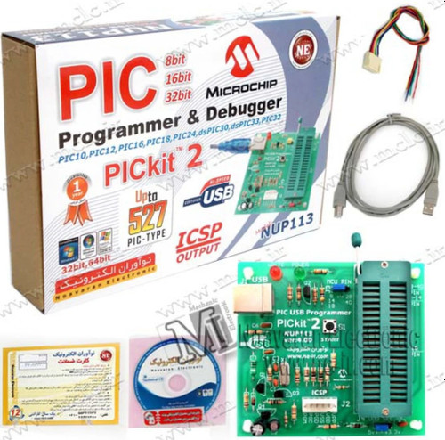 پروگرامر PIC و قطعات همراه