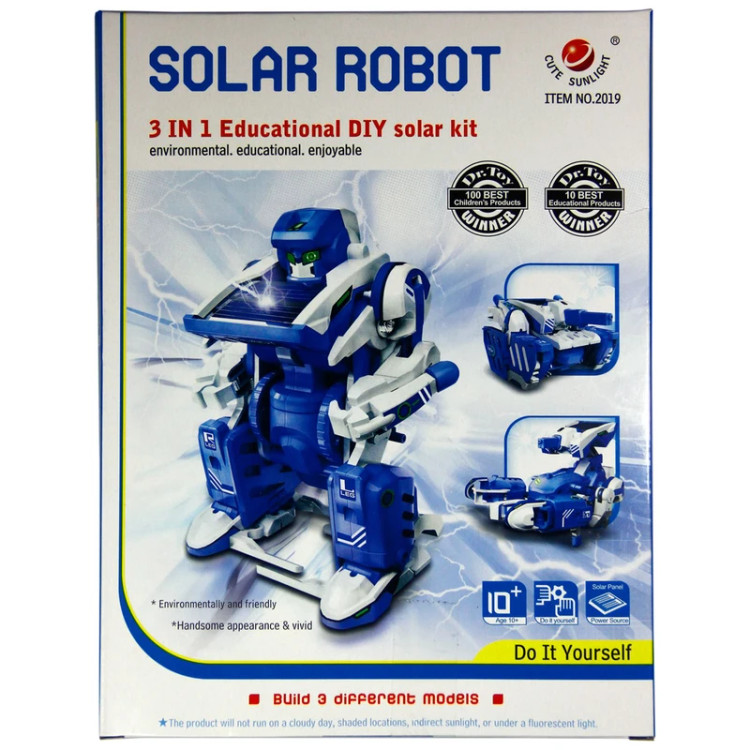 ربات آموزشی خورشیدی 3 در 1 CSL گلاته نیزار ۱