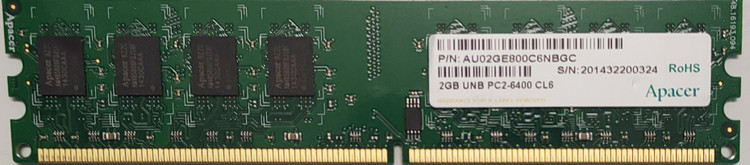 Ram 2g 800Mhz Apacer - گلاته نیزار ۱